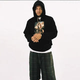 Denim Tears Hoodie oil painting alphabet print hoodie sweater