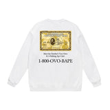 Bathing ape Crew neck sweatshirt