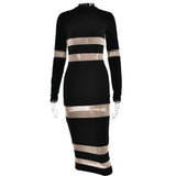Women Dress See-through Sexy Temperament Dress