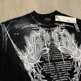 First Row T Shirts Y2K TRIBAL CROP TEE 2026 The latest fashion European and American trendy brand