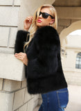 Women Fur Jacket Fashion Plush Coat
