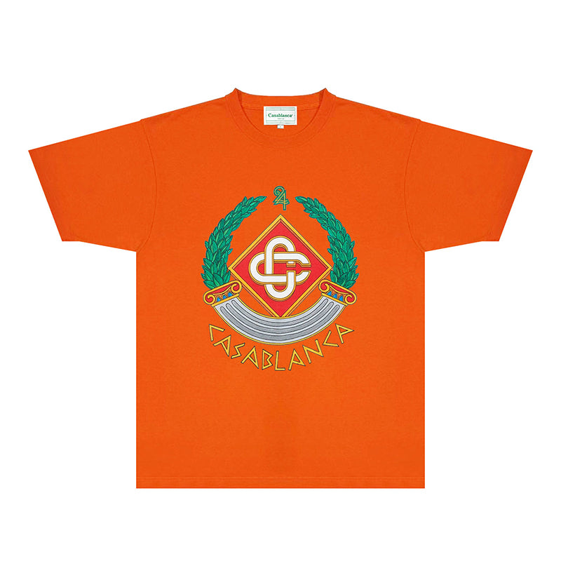 Casablanca T Shirts Fashion Print Street