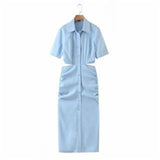 Women Dresses Pleated Dress