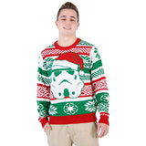 Ugly Christmas Sweater Fall Men's Clothing Santa Claus Printed Clothing Women's Pullover Sweater Couple Wear