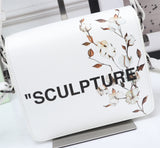 Off White Bag Casual Outdoor Convenient Tote Bag