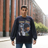 Mens Vintage Long Sleeve Shirt Long Sleeve T-Shirt Men's Street