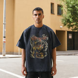 Men's Vintage T Shirt Printed Short Sleeve T-Shirt