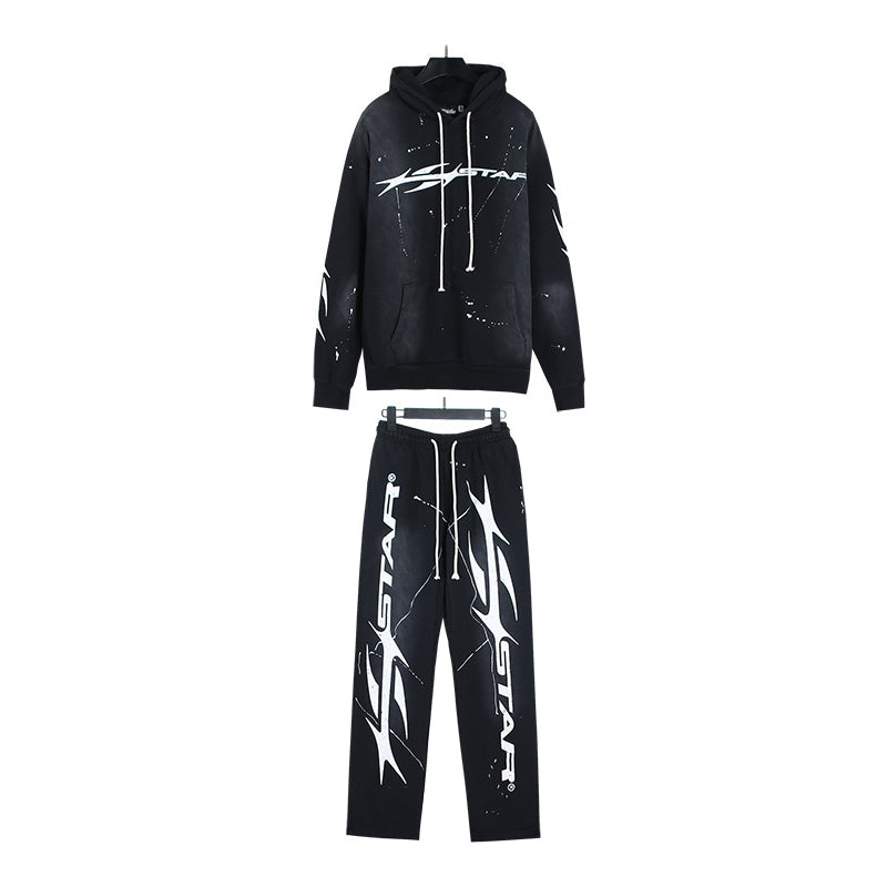Hellstar Hoodie And Pants Two-Piece Set