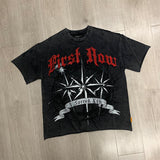 First Row T Shirts A Sacred Vow Thornbush Stars Crop Tee European and American street trendy brand hot diamond fashion