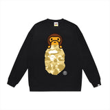Bathing ape Crew neck sweatshirt