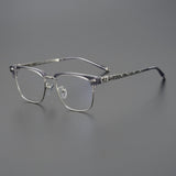 CHH Chrome Hearts Glasses Frameless Pure Titanium Glasses Frame Business