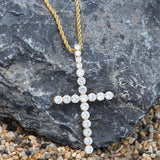 Jewelry Zircon Cross Pendant Rapper CrossPendant Crosses Jesus Pieces