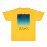 Casablanca T Shirts Fashion Print Street