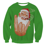 Ugly Christmas Sweater round Neck Loose Pullover Women's Sweater