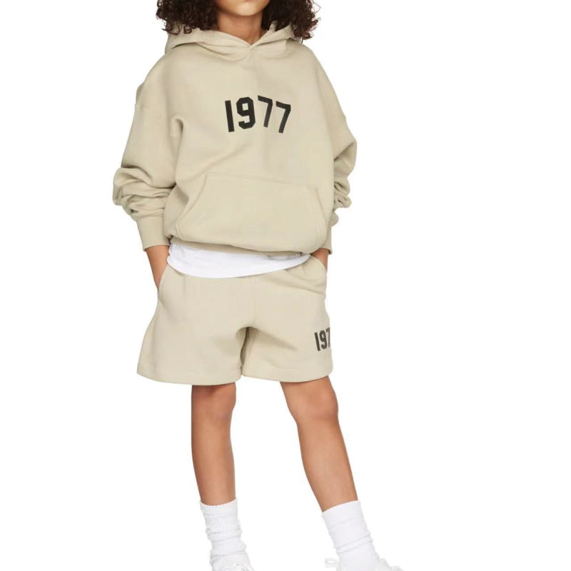 Fear of God Essentials Kids 1977 Short Shorts Fog Fashion Brand