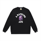 Bathing ape Crew neck sweatshirt