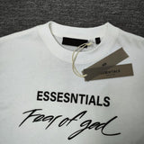 Fog Essentials T Shirts Spring Summer FOG Letter Crew Neck Short Sleeves