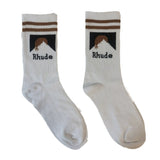 Men socks letter cotton socks