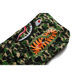 Bathing Ape Hoodie Camouflage Alphabet Embroidery Shark Hooded
