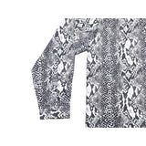 GUILTYPARTIES TIGER Shirts 21AW Classic Snake Print Long Sleeve Shirt