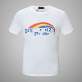 Dsq2 T Shirt Casual Sports Printed Short Sleeve Summer Men