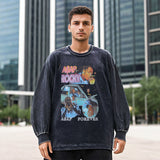 Mens Vintage Long Sleeve Shirt