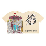 Godspeed T-Shirt Retro Fantasy Pattern