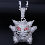 Jewelry full of zircon Geng Gui pendant Pokemon anime Pokémon Spectrum