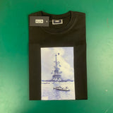 Kith T-Shirt Kith Kith Floral Navy Eiffel Tee
