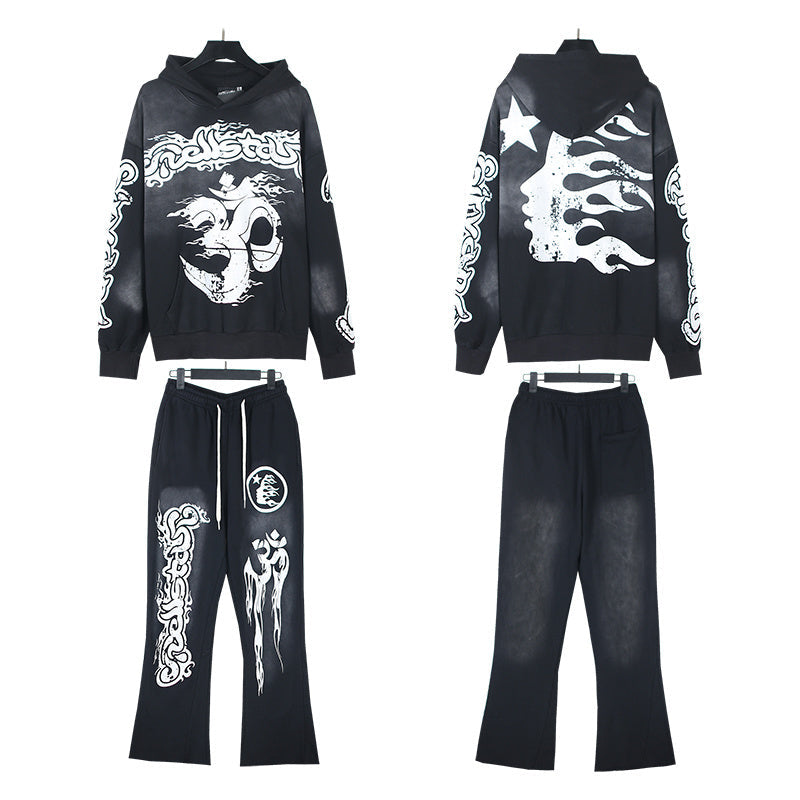 Hellstar Hoodie And Pants Two-Piece Set
