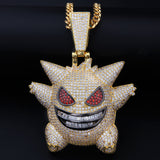 Jewelry full of zircon Geng Gui pendant Pokemon anime Pokémon Spectrum