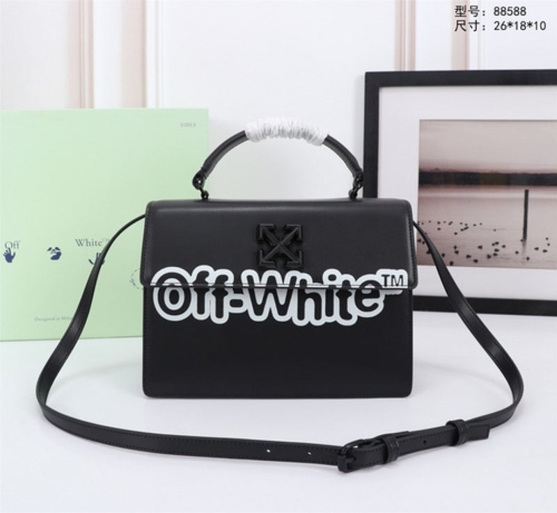 Off White Bag Casual Outdoor Convenient Tote Bag