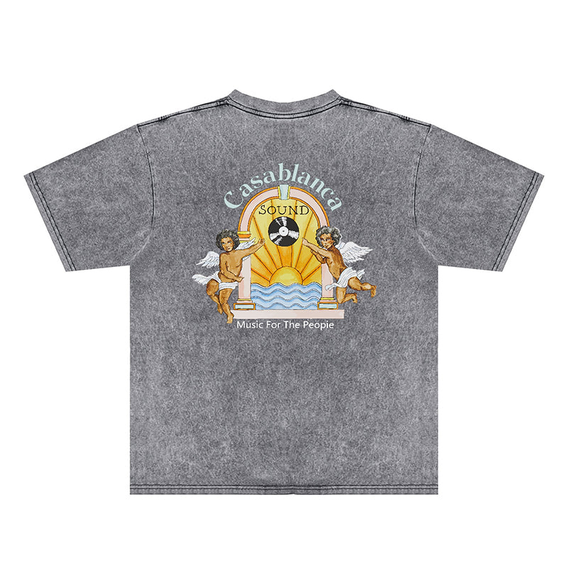 Casablanca Distressed T-Shirt