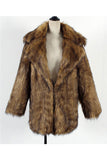 Women Fur Jacket Plush Thermal Long Coat