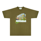 Casablanca T Shirts Fashion Print Street