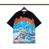 Godspeed T-Shirt Retro Fantasy Pattern