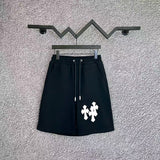 Chrome Heart Shorts Spring/Summer Embroidered Printed Casual Shorts