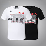 Dsq2 T Shirt Casual Sports Printed Short Sleeve Summer Men