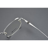 CHH Chrome Hearts Glasses Ultra-light pure titanium high-end rimless glasses frame