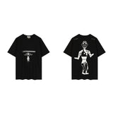 C.e t shirts printing pattern round neck pullover short sleeve men and women