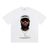 Star T-shirt James 3-ball Curry Booker Morant Oubre American