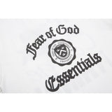 Fog Essentials T Shirts Spring/Summer FOG Letter Print Crew Neck Short Sleeves