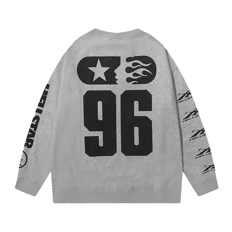 Hellstar Sweatshirts Retro abstract print