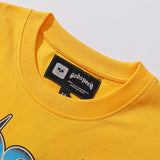 Godspeed T Shirts Beach Skull Surfboard Print Cotton Casual Short Sleeve Men and Women