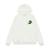 OFF WHITE Hoodie Trendy Street Style Personalized Cotton