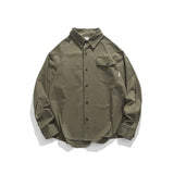 Unisex Shirt Retro Baggy Coat Casual