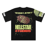 Hellstar T Shirts Retro abstract print
