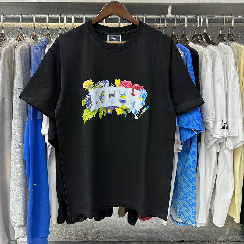 Kith T-Shirt Multicolor Floral Print Tee