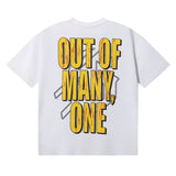 Godspeed T Shirts Astronaut Robot Printed Cotton Casual Short Sleeve Men and Women