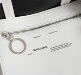 Off White Bag Casual Outdoor Convenient Tote Bag